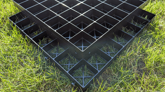 Interlocking Plastic Grid Panels